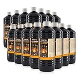 Höfer Chemie 15 x 1 Liter FLAMBIOL® Lampenöl für Öl-Lampen, Petroleum...