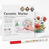 Pontedinvoy porzellanstifte spülmaschinenfest，Wasserfester1.0mm，12...