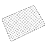 Grillmatten, 50x20cm Gitter BBQ Grillmatte Gitter Grillmatte Rutschfest...