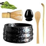 Matcha Tee Set, Matcha Besen Set mit Matcha-Schneebesen,Matcha-Schaufel |...