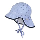 Sterntaler Jungen Schirmmütze M. Nackenschutz Bonnet, Bleu, 51 Bébé...