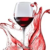 Extra großes Weinglas, 3,2 l -Weingläser, Rotweinhäuser für Bier,...