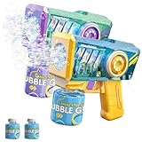 Seifenblasenpistole Kinder, 2 Pcs Bubble Gun, mit 2 Flaschen...