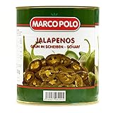 HYMOR GRÜNE JALAPENOS - 2x 1,5kg - eingelegte Jalapeno-Peperoni, feurig...