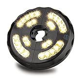 Sonnenschirm Beleuchtung SUPERNIGHT 28 LED Lichter Patio Lights 3...