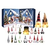 Adventskalender mit Countdown-Kalender: 24 Tage Urlaub, dekoratives...