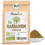 Bio Kardamom grün gemahlen (100g) Kardamompulver Premiumqualität...