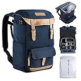 K&F Concept Kamerarucksack Rolltop 20L Fotorucksack Wasserdicht Robuste...