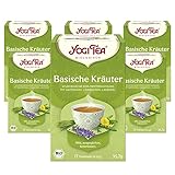 YOGI TEA, Basische Kräuter, Ayurvedischer Bio Gewürz- und Kräutertee,...