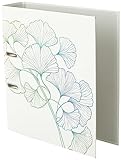 herlitz 50033409 Ordner maX.file, A4, 8cm, Motiv: GREENline Ginkgo, 1...