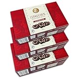 3 er Pack Santa Claus in Town Lebkuchen Zartbitter Schokolade 3 x 500 g