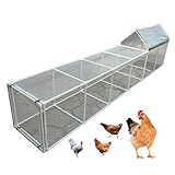 Hühnertunnel, faltbarer Hühnertunnelauslauf für Hof und draußen, mobile...