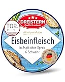 DREISTERN Eisbeinfleisch in feinem Aspik 200g I Ohne Speck & Schwarte I...
