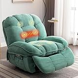 LONXIU Relaxsessel Elektrisch, Massagesessel Mit Ladeanschluss und Heizung,...