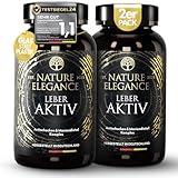 Nature Elegance Leber Komplex – Hochdosierte Mariendistel Kapseln mit...