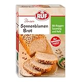 RUF Sonnenblumen Brot, nur Wasser hinzufügen, Brotbackmischung mit...