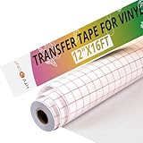 HTVRONT Transferfolie Plotter für Vinyl – 12 Zoll x 16 Fuß (30,5 x 488...