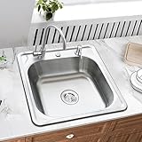 Edelstahl Einbauspüle & Spülbecken – moderne Küchenspüle mit...