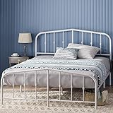 Zinus Heidi Bett 100 x 200 cm - 31 cm Höhe - Einzelbett - Metallbettrahmen...