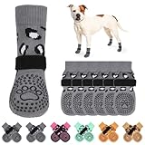 KOOLTAIL rutschfeste Hundesocken,doppelseitige Griffe,Hundesocken zum...