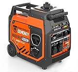 GENERGY Benzin Inverter Stromerzeuger mit 4000w max. 3600 Watt sauberem...
