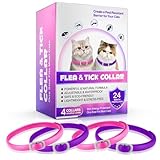 Zecken-Flohband Katze, Zeckenhalsband für Katze Flohhalsband für Katzen...