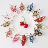 50 StüCk Origami Papierkrane Origami Papierkraniche Regenbogen Origami...