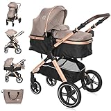 Lorelli Kinderwagen Viola 2 in 1, Kombikinderwagen bis 22 kg inkl....