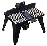 FERM Oberfräsentisch - Mit Staubsaugeranschluss - Verstellbare...