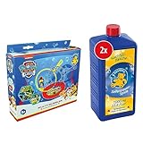 PUSTEFIX Multi-Bubbler PAW Patrol 250ml I Seifenblasen Kinder Set mit 2...