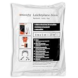 Hinrichs Abdeckfolie Maler 1er Pack - Malerfolie 4x5m für insgesamt 20qm -...