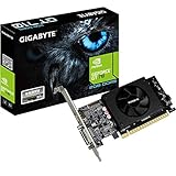 Gigabyte GeForce GT 710 2 GB Grafikkarten und unterstützt PCI Express 2.0...