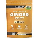 Ingwer Tabletten 3000mg Tagesdosis | 1000mg Zingiber Officinale pro Stück...