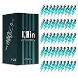 INKin Tattoo Nadeln Set, 50 Stück #12 Standard 0,35mm Round Liner Tattoo...