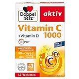 Doppelherz Vitamin C 1000 Tabletten 30er – Hochdosiertes...