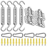 Sonnensegel Befestigung Kit M6 - Hochwertiges Edelstahl 304 -...