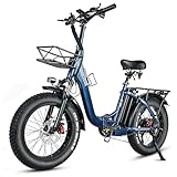 HANEVEAR Elektrofahrräder 20 Zoll E Bike Klapprad Pedelec 24Ah/48V...