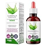 Chlorophyll Tropfen 100 ml – 300 mg Hochdosierte Chlorophyll aus Spinat...