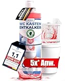 Qindoo WC Spülkasten Reiniger Entkalker, Extra starker Kalklöser für...