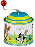 Lena tin Toys 52768 - Musikdrehdose Der kleine Maulwurf, Musikdose ca. 10,5...