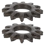 JEWEDECO 2 Stück Nudelmaschinen Zahnradteile aus Eisen Ersatzteile für...