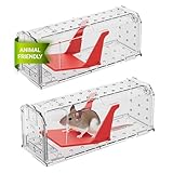 Roshield 2 x Humane MAUSEfallen für den Innen- und Außenbereich,...