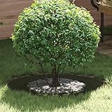 Rantry LW1009ZJ-873682ES runder Blumentopf aus Kunststoff mit mattem Finish...