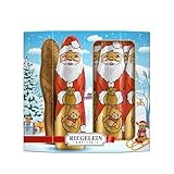 Riegelein Schoko-Weihnachtsmänner aus Vollmilch-Schokolade, 125g -...