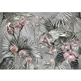 Runa Art Fototapete Blumen 352 x 250 cm Vlies Tapeten XXL Moderne...