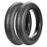 GRELiving 2er-Pack Faltbar Fat Bike Tire Fett Fahrradreifen 26x4.0...