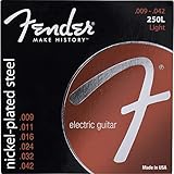 Fender Super 250 E-Gitarrensaiten, 9-42 Stärke, Vernickelter Stahl, Hoher...