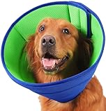 Halskrause Hund Weich, Hundekragen Leckschutz, Atmungsaktive Halskrausen...