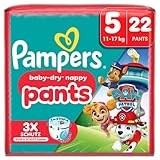 Pampers Baby-Dry Pants Paw Patrol Edition Gr.5, Single Pack, 11-17kg (22...