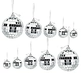 ABOOFAN 36 Stück Discokugel, Weihnachtsdekoration, Disco, Dekoration,...